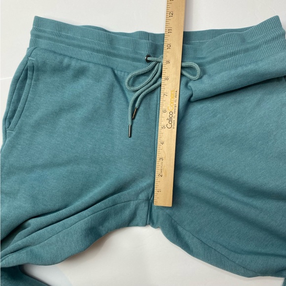 90 Degree by Reflex jogger sweatpants back pocket teal turquoise blue medium - Picture 5 of 10